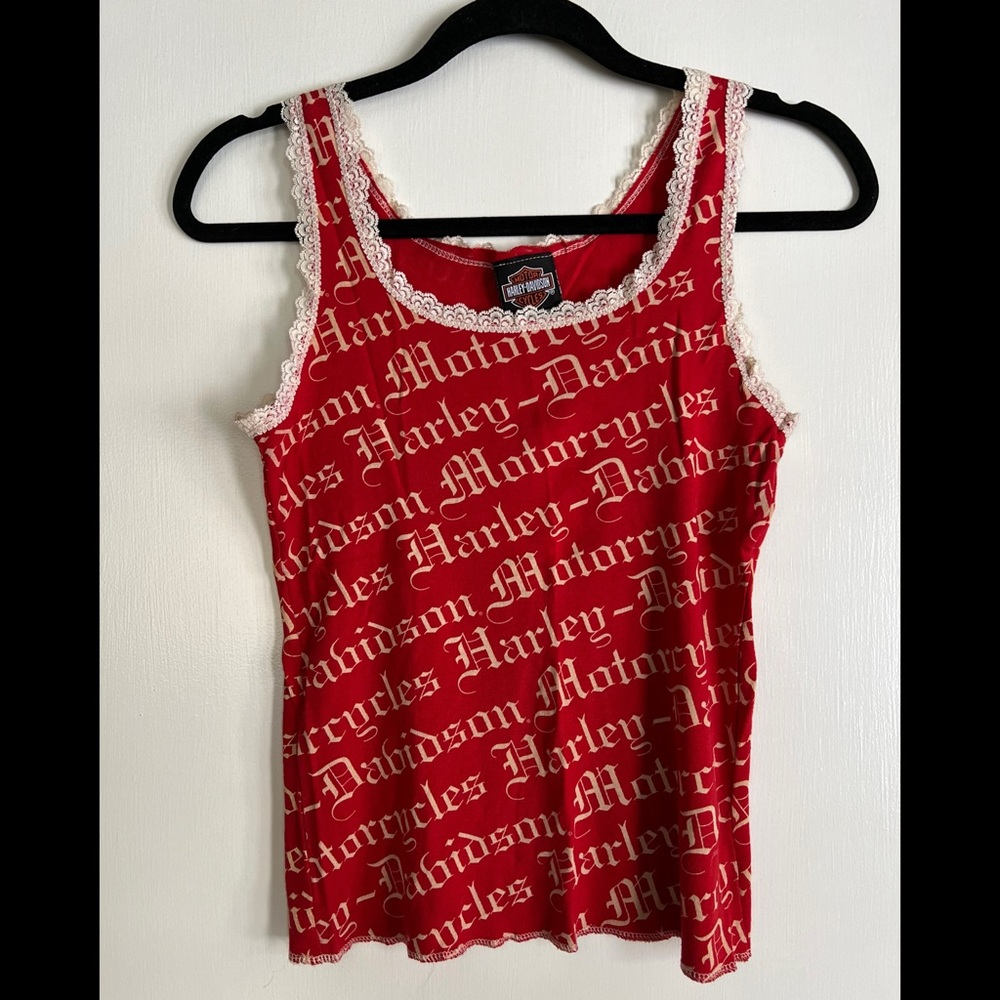 Harley Davidson Lace Tank Top